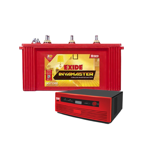 Exide-MAGIC-1050VA-Squarewave-Home-UPS-And-IMST1500-150Ah-Short-Tubular-Battery