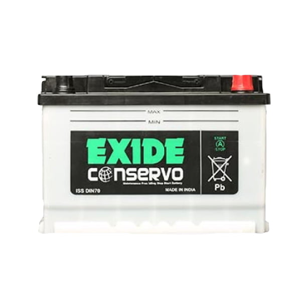 Exide Battery fef1-din70(iss)